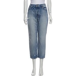 Revolve EI8HT DREAMS Los Angeles Straight Leg Mid-Rise Cropped Jeans, Size 30